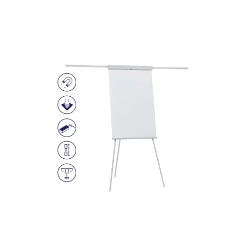 Flipchart tábla 68x105cm, mágneses X-tra Line Standard Plus  EL-FC22 Franken