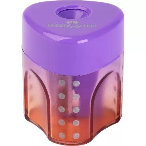 Hegyező GRIP mini tartályos Faber-Castell vegyes színátmenetes színben égkék-rózsa, türkiz-kék