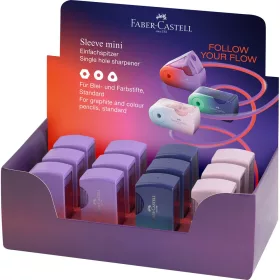   Hegyező mini tartályos SLEEVE színátmenetes színben Faber-Castell égkék-rózsa,