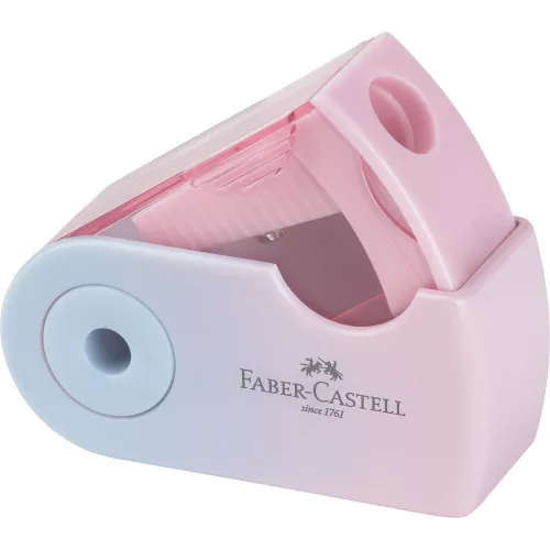 Hegyező mini tartályos SLEEVE színátmenetes színben Faber-Castell égkék-rózsa,