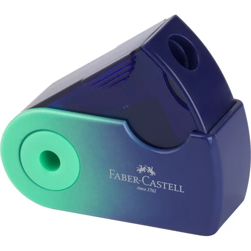 Hegyező mini tartályos SLEEVE színátmenetes színben Faber-Castell égkék-rózsa,