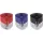 Hegyező dupla tartályos GRIP Faber-Castell átlátszó vegyes test piros,kék,fekete