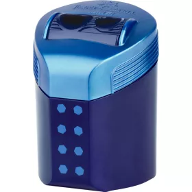   Hegyező dupla tartályos RollOn Faber-Castell vegyes színben fekete,kék