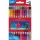 Rostirón, filctoll készlet, kétvégű csillámos Faber-Castell 20 klf. szín
