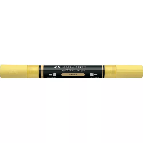 Akril marker kétvégű MULTIMARK 102 Faber-Castell vanília 