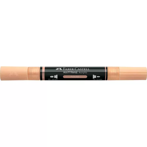 Akril marker kétvégű MULTIMARK 303 Faber-Castell púder 
