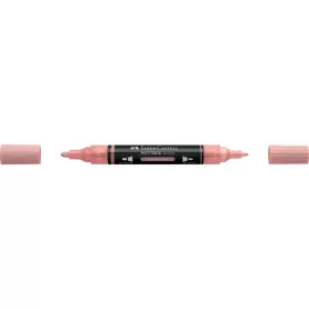   Akril marker kétvégű MULTIMARK 304 Faber-Castell vintage rózsa