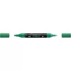 Akril marker kétvégű MULTIMARK 316 Faber-Castell zöld 
