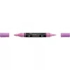 Akril marker kétvégű MULTIMARK 119 Faber-Castell világos magenta