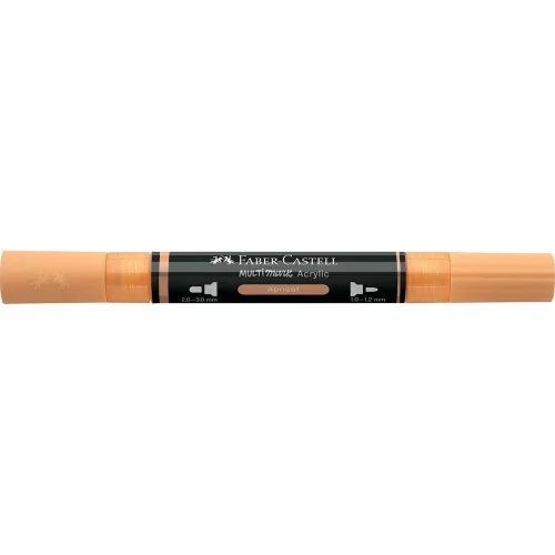 Akril marker kétvégű MULTIMARK 416 Faber-Castell barack 