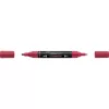 Akril marker kétvégű MULTIMARK 433 Faber-Castell piros bogyó