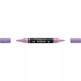 Akril marker kétvégű MULTIMARK 239 Faber-Castell lila 