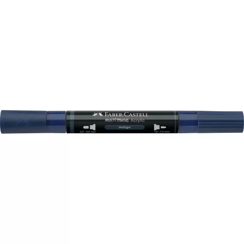 Akril marker kétvégű MULTIMARK 450 Faber-Castell indigókék 