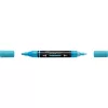 Akril marker kétvégű MULTIMARK 148 Faber-Castell jégkék 