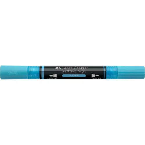 Akril marker kétvégű MULTIMARK 148 Faber-Castell jégkék 