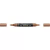 Akril marker kétvégű MULTIMARK 252 Faber-Castell réz 