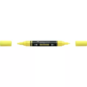   Akril marker kétvégű MULTIMARK 256 Faber-Castell neon sárga