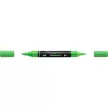 Akril marker kétvégű MULTIMARK 257 Faber-Castell neon zöld