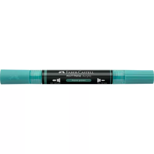 Akril marker kétvégű MULTIMARK 276 Faber-Castell víz zöld