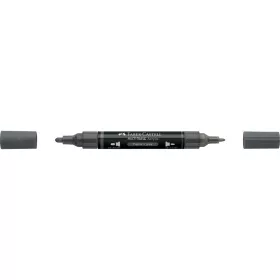   Akril marker kétvégű MULTIMARK 181 Faber-Castell Payne-szürke 