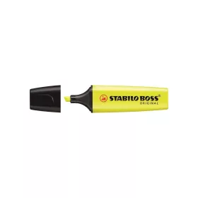   Szövegkiemelő 2-5mm, vágott hegyű, STABILO Boss original sárga