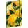 Keménytáblás tervező krémszínű lapokkal, kétheti beosztással, leszorító gumiszalaggal Lemons 130x210mm, Presco