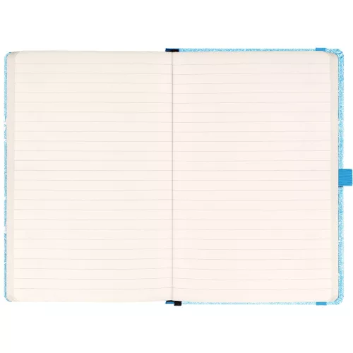 Keménytáblás notesz krémszínű lapokkal, vonalas, leszorító gumiszalaggal Animalium – Birds 130x210mm, Presco