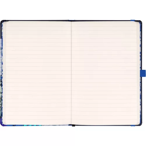 Keménytáblás notesz krémszínű lapokkal, vonalas, leszorító gumiszalaggal Fortnite – Llama 130x210mm, Presco