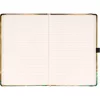 Keménytáblás notesz krémszínű lapokkal, vonalas, leszorító gumiszalaggal Gustav Klimt 130x210mm, Presco