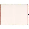 Keménytáblás notesz krémszínű lapokkal, pontozott, leszorító gumiszalaggal Herbs 130x210mm, Presco