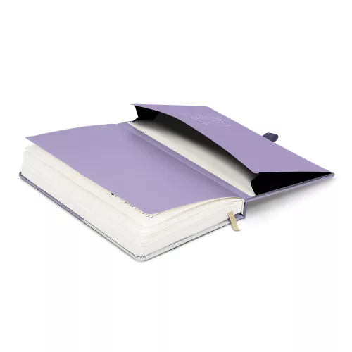 Keménytáblás notesz krémszínű lapokkal, vonalas, leszorító gumiszalaggal Le Petite Prince 130x210mm, Presco