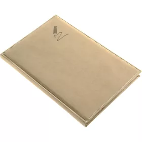   Tárgyalási napló Bolero B/5, fehér lapokkal drapp Realsystem