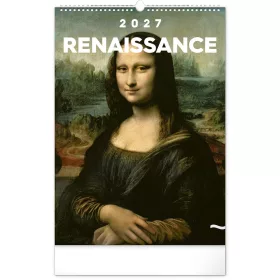 Falinaptár képes  330x460mm Renaissance Realsystem 2027.