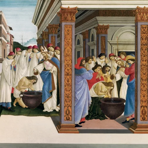 Falinaptár képes lemeznaptár 300x300mm, Sandro Botticelli Realsystem 2027.