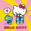 Falinaptár képes lemeznaptár 300x300mm, Hello Kitty Realsystem 2027.