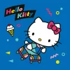 Falinaptár képes lemeznaptár 300x300mm, Hello Kitty Realsystem 2027.