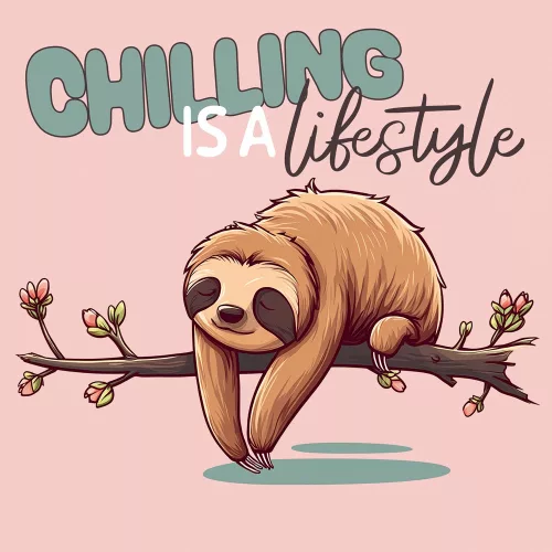 Falinaptár képes lemeznaptár 300x300mm, Lazy Sloths Realsystem 2027.