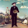 Falinaptár képes lemeznaptár 300x300mm, Henri Rousseau Realsystem 2027.