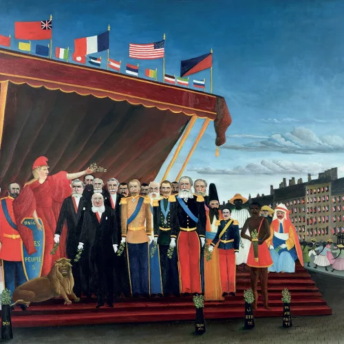 Falinaptár képes lemeznaptár 300x300mm, Henri Rousseau Realsystem 2027.