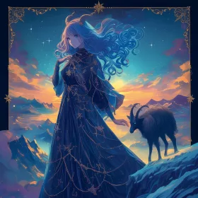   Falinaptár képes lemeznaptár 300x300mm, Anime Zodiac Realsystem 2027.