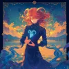 Falinaptár képes lemeznaptár 300x300mm, Anime Zodiac Realsystem 2027.