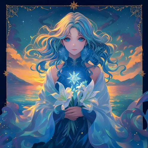Falinaptár képes lemeznaptár 300x300mm, Anime Zodiac Realsystem 2027.