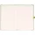 Klasszikus notesz Vivella borítással Green, pontozott, 13x21cm, Presco