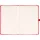 Klasszikus notesz Taggia borítással Red, pontozott, 13x21cm, Presco