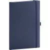 Klasszikus notesz Balacron borítással dark blue, vonalas, 15x21cm, Presco