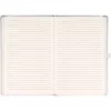 Klasszikus notesz Balacron borítással silver, vonalas, 15x21cm, Presco