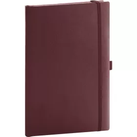   Klasszikus notesz Balacron borítással red, pontozott, 15x21cm, Presco