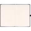 Klasszikus notesz Balacron borítással black, pontozott, 15x21cm, Presco