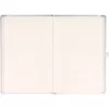 Klasszikus notesz Balacron borítással silver, pontozott, 15x21cm, Presco