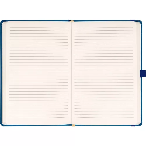 Klasszikus notesz Aprint borítással blue, vonalas, 15x21cm, Presco